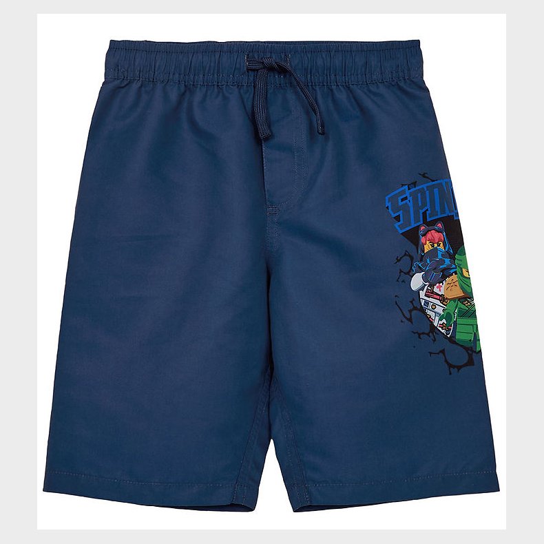 LEGO® Ninjago Badeshorts - LwAgan 302 - UV40+ - M�rkebl� m. Prin