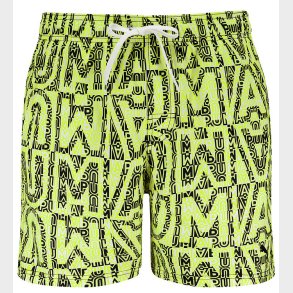 Puma Badeshorts - Lemon/Black