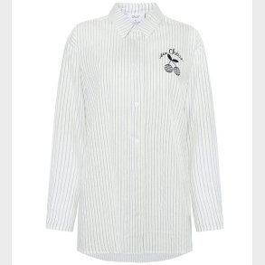 Grunt Skjorte - GrLiva - Hvid/Bl