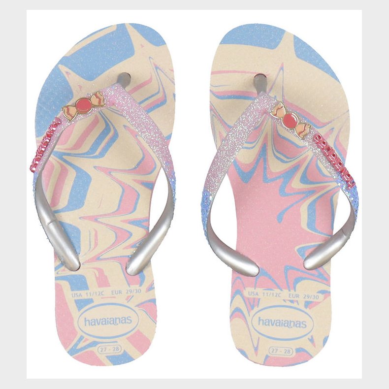 Havaianas Klipklapper - Slim Glitter - Pink Glow
