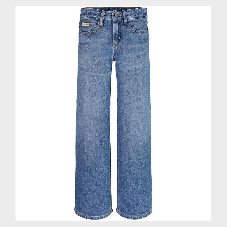 Calvin Klein Jeans - High Rise Wide Leg - Soft Blue