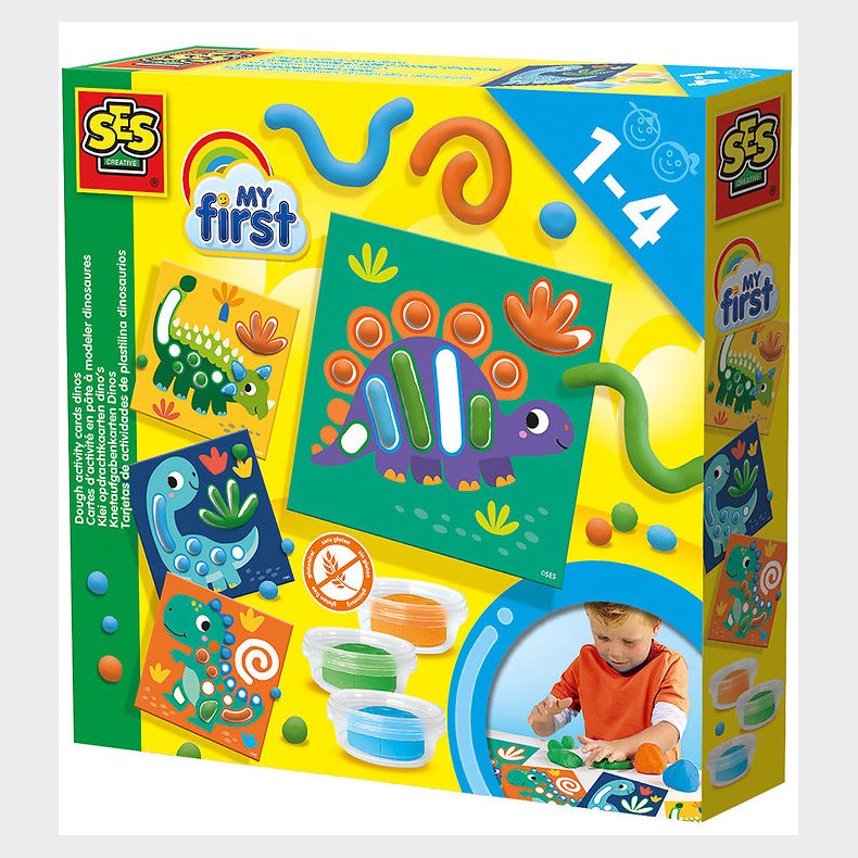 SES Creative - Min F�rste - Modellervoks - Dinosaurer