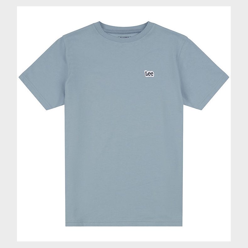 Lee T-shirt - Badge - Faded Denim