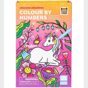 Tiger Tribe Farves�t - Colour by Numbers - Unicorn Dreaming