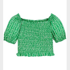 Tommy Hilfiger Top - Printed Smock - Radiant Green