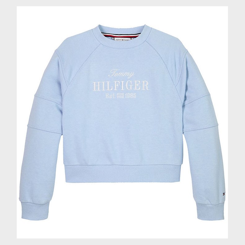 Tommy Hilfiger Sweatshirt - Script - Breezy Blue
