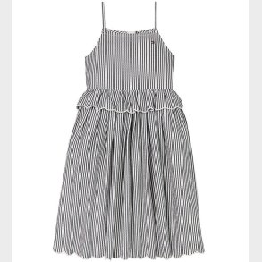 Tommy Hilfiger Kjole - Strap Dress - Dark Night Navy Stripes