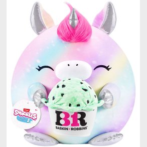 Snackles Bamse - 35 cm - Enhjrningen Marty m. Baskin Robbins