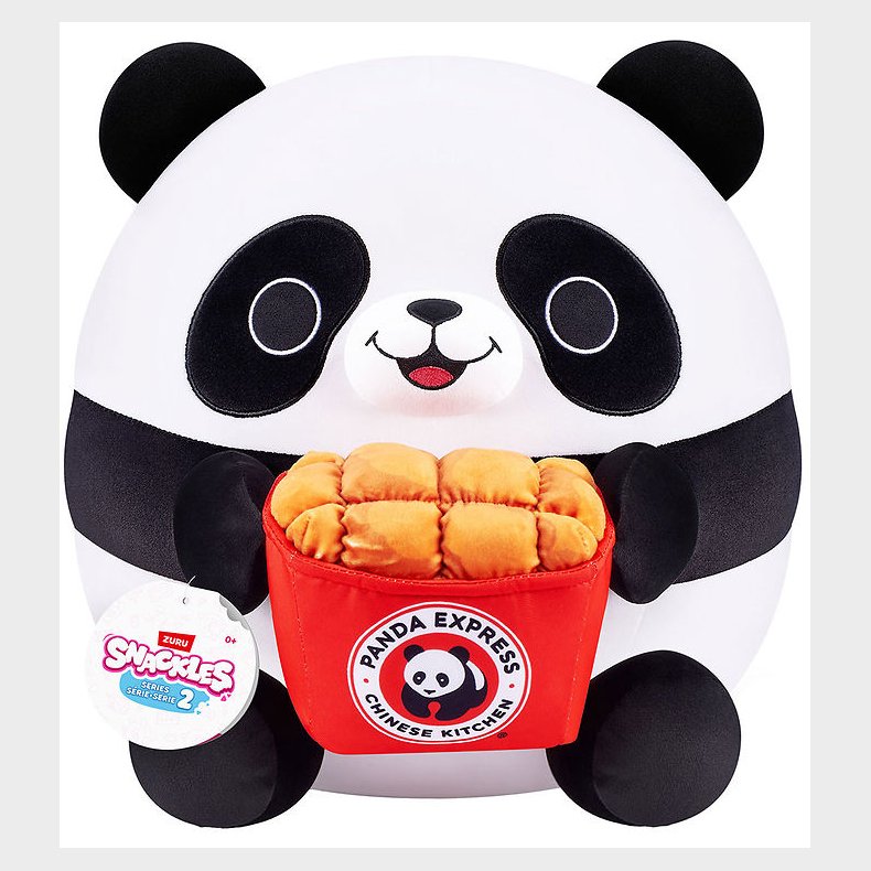 Snackles Bamse - 35 cm - Pandaen Andy m. Panda Express