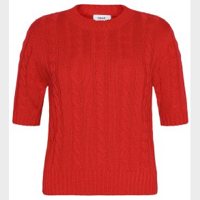 Grunt Bluse - Strik - Gru - Rd