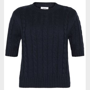 Grunt Bluse - Strik - Gru - Navy