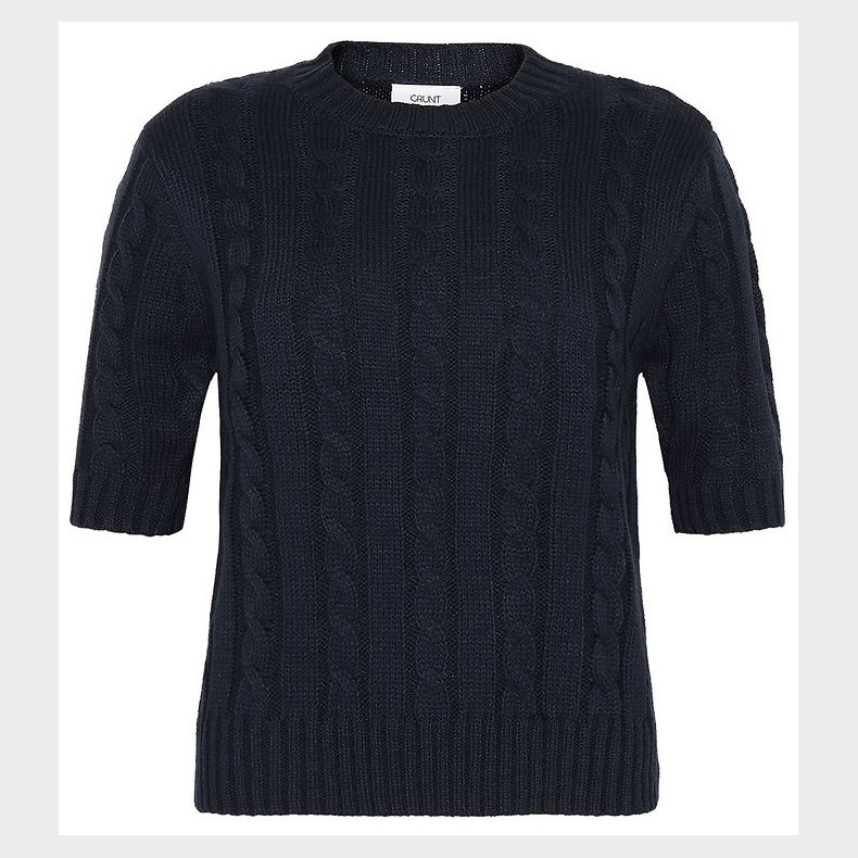 Grunt Bluse - Strik - Gru - Navy