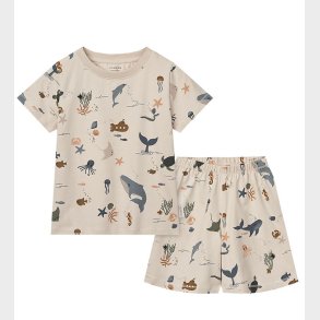 Liewood Nattj - 2-delt - Ilford - Sea Creature/Sandy