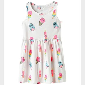 Name It Kjole - NmfVineo - Bright White/Ice