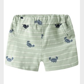 Name It Shorts - NbmVroels - Aqua Gray/Crabs