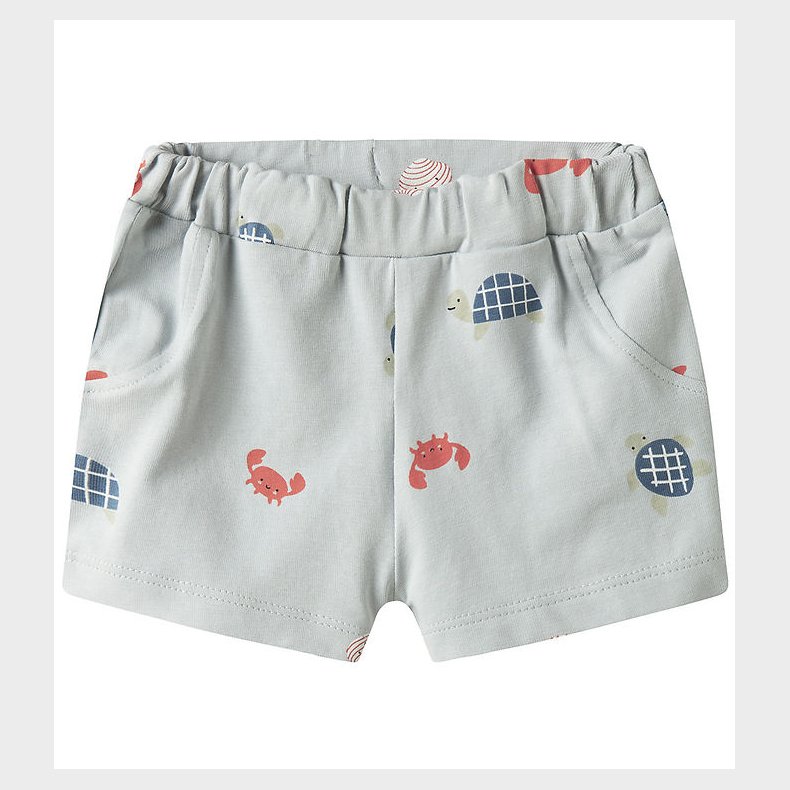 Name It Shorts - NbmVroels - Pearl Blue/Sea Animals