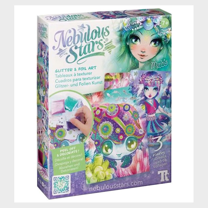 Nebulous Stars Krest - Glitter & Foil Art