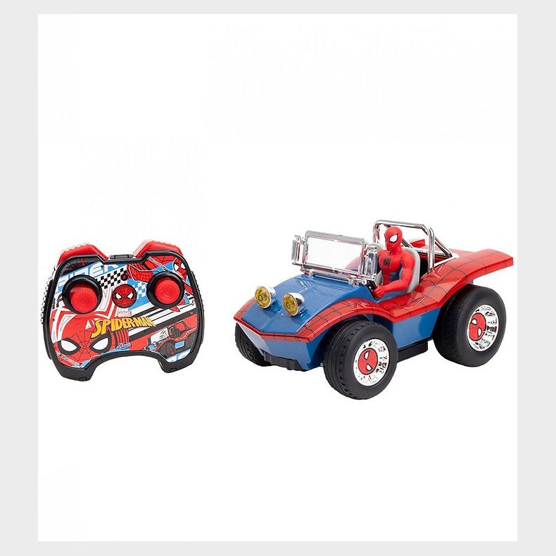 Jada Fjernstyret Bil - Marvel Spider-Man Buggy - 1:24