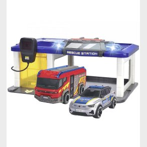 Dickie Toys Legest - Rescue Station - Lys/Lyd