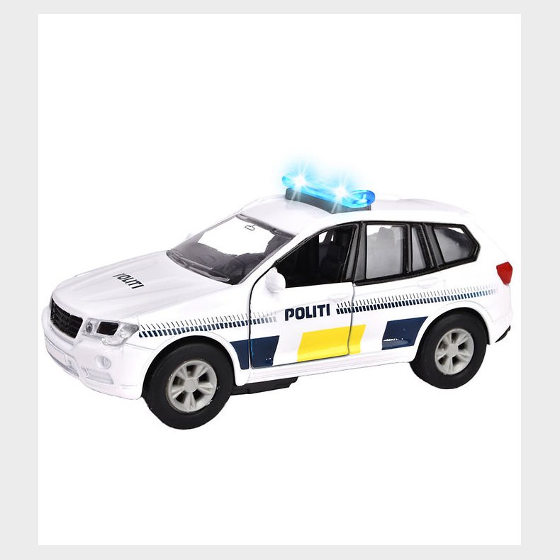 Dickie Toys Politibil - Safety Unit - Lys/Lyd