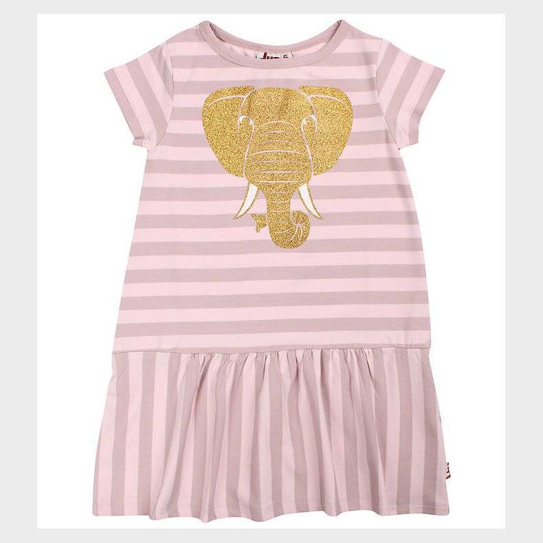 DYR-Cph Kjole - Dyrzanzi - Rose Beige Elefant Glitter