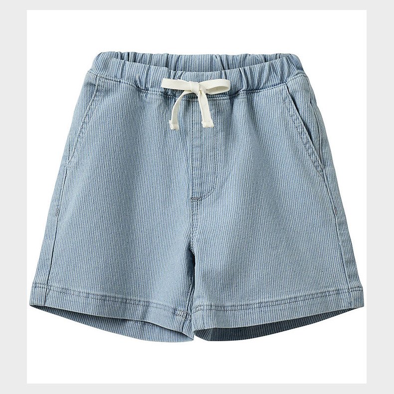 Sofie Schnoor Shorts - Stormsk - Blue Denim Stripe