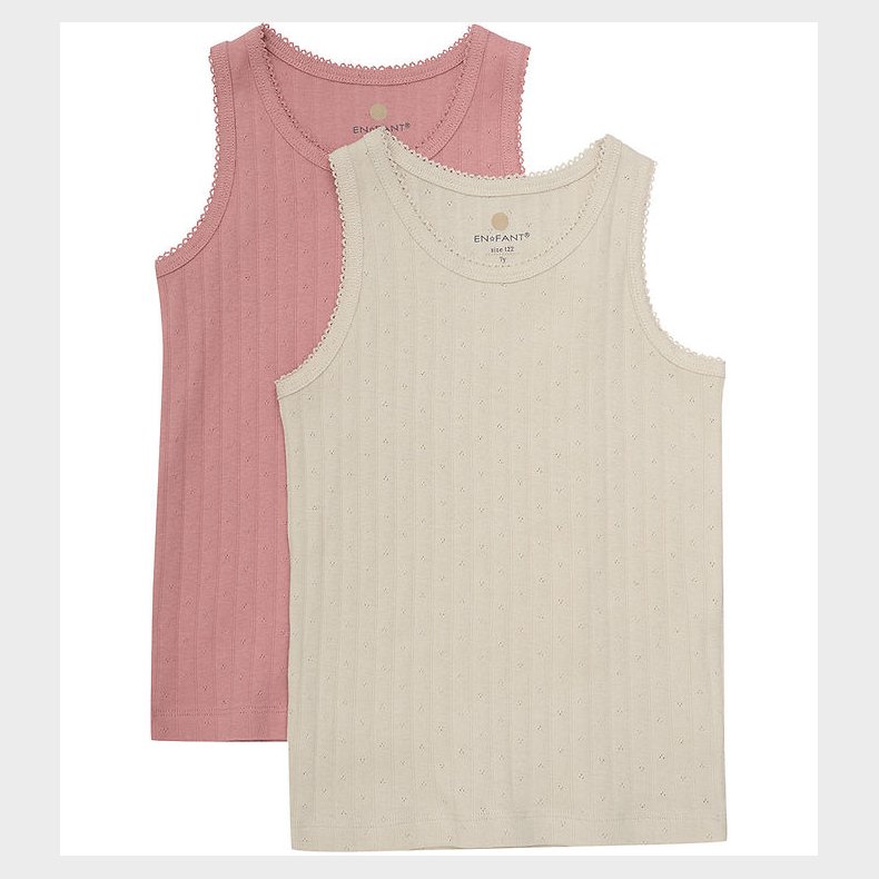 En Fant Undertrjer - 2-Pak - Ash Rose