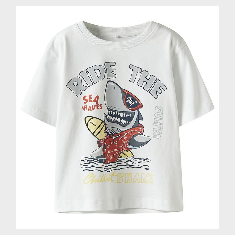 Name It T-shirt - NmmVanyo - Bright White/Ride