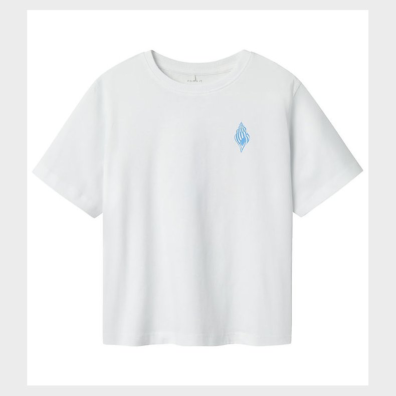 Name It T-shirt - NkfJassa - Lucent White