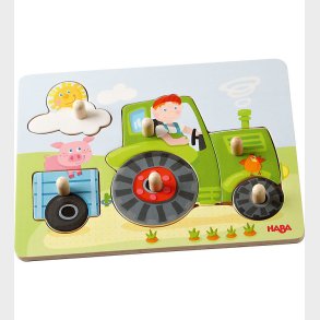 HABA Puslespil - 6 Brikker - Tr - Peter's Farm