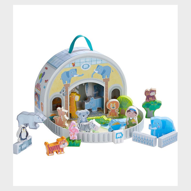 HABA Play World Legetj - 23 Dele - Zoo