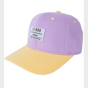 Lil' Boo Copenhagen Kasket - Organic Block Snapback - Purple/Yel