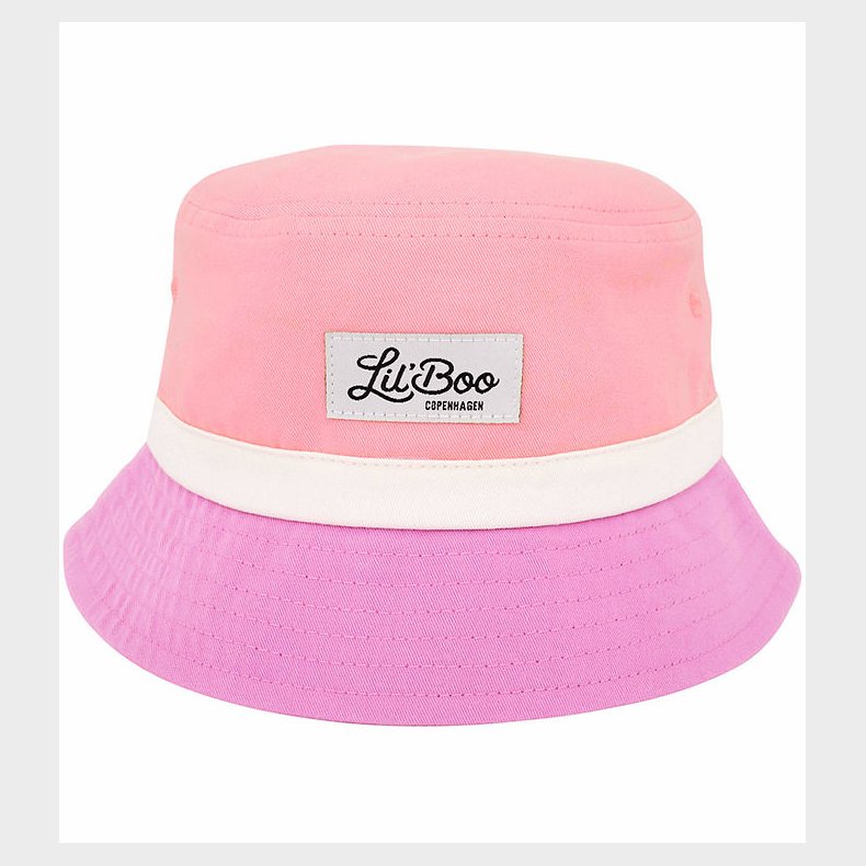 Lil' Boo Copenhagen B�llehat - Block - Pink/Purple