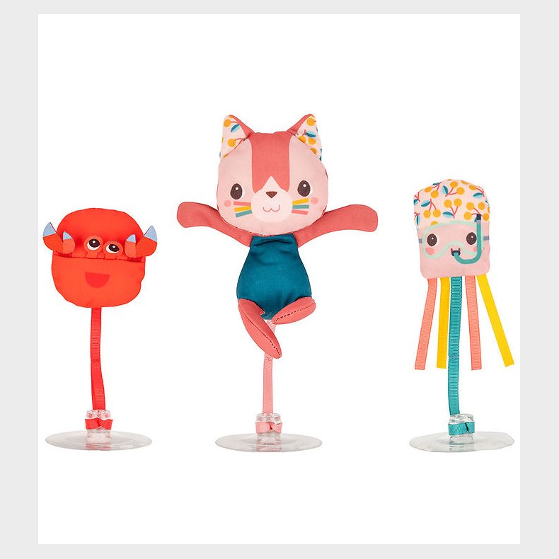 Lilliputiens Badelegetj - 3-pak - Jeanne og Hendes Badevenner