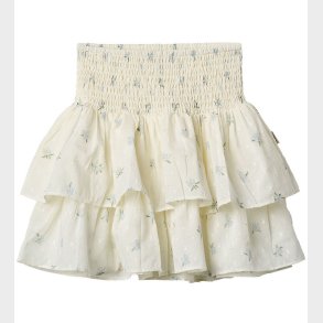 Wheat Nederdel - Hilary - Blue Flowers