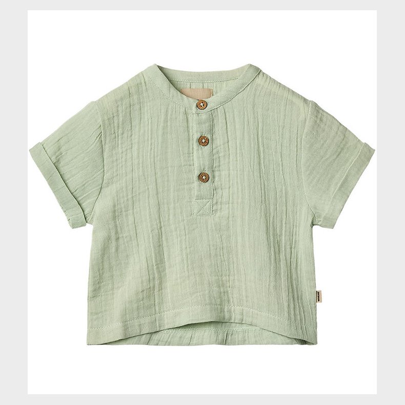 Wheat Skjorte - Svend - Soft Mint