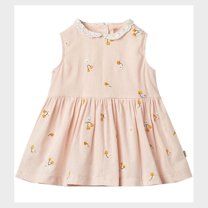 Wheat Kjole - Elma - Powder Yellow Cherries