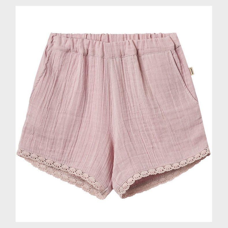 Wheat Shorts - Musselin - Eileen - Lavender Mist m. Blonder