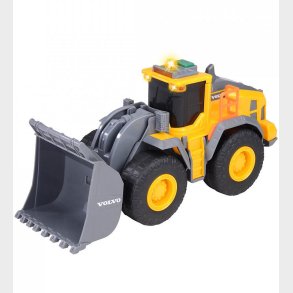 Dickie Toys Arbejdsbil - Volvo Wheel Loader - Lys/Lyd