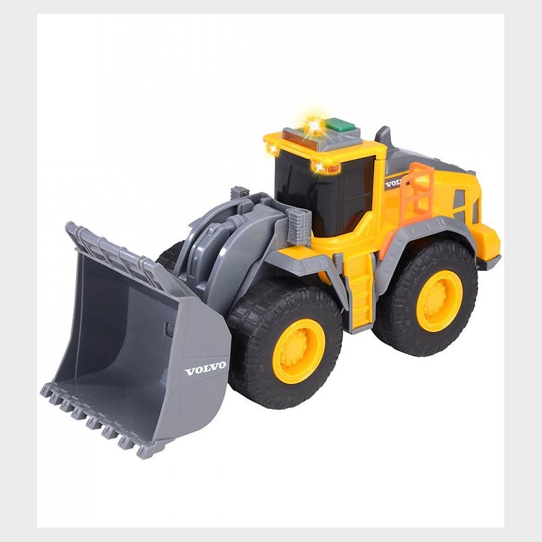 Dickie Toys Arbejdsbil - Volvo Wheel Loader - Lys/Lyd