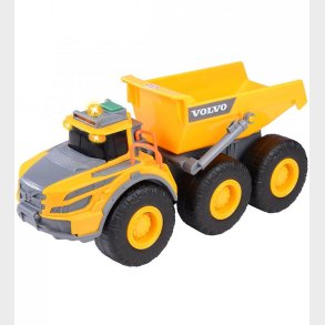 Dickie Toys Arbejdsbil - Volvo Articulated Hauler - Lys/Lyd