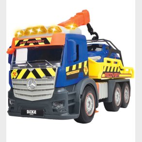 Dickie Toys Lastbil - Action Truck - Recovery - Lys/Lyd