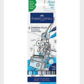 Faber-Castell Tusser - Goldfaber Sketch Marker Product Design -