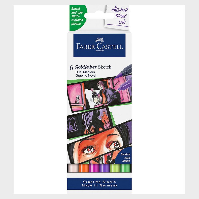 Faber-Castell Tusser - Goldfaber Sketch Marker Graphite Novel -