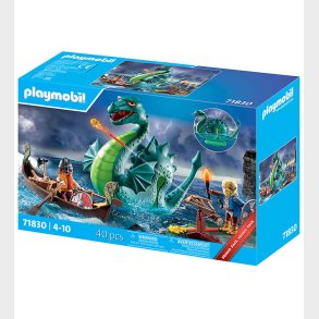 Playmobil - Viking m. S Monster - 71830 - 40 Dele