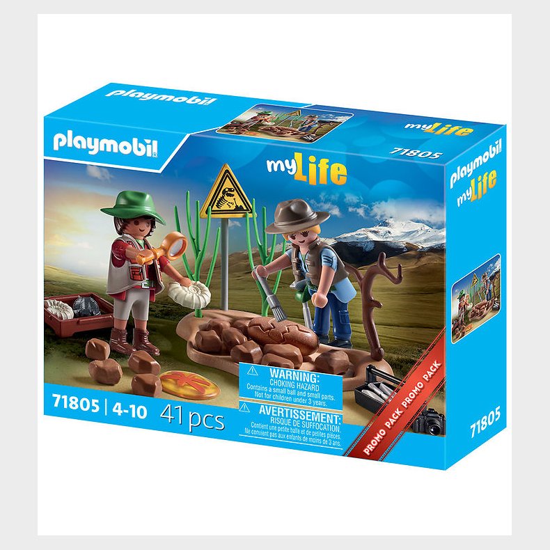 Playmobil My Life - Paleontology Dig - 71805 - 41 Dele