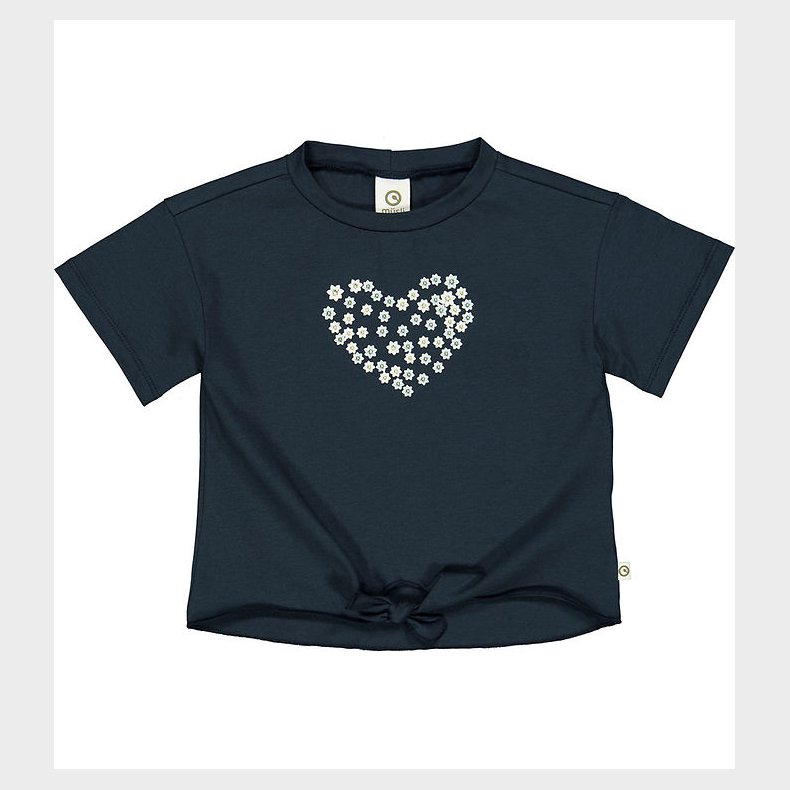 M�sli T-shirt - Daisy - Night Blue