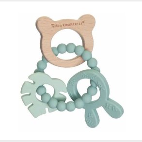 Teddykompaniet  Silikone &  tr Bidering, Lindeblomstgrn