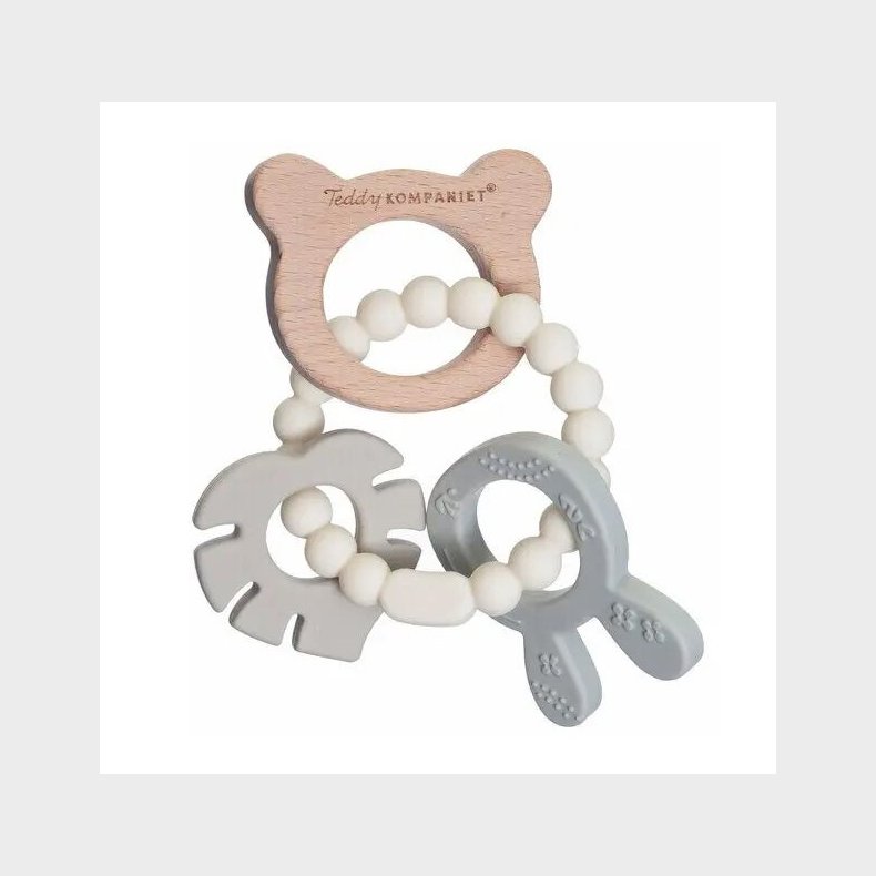 Teddykompaniet  Silikone &  tr Bidering, Creme