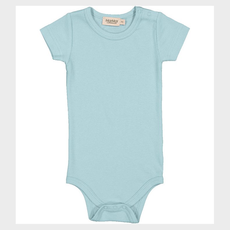 MarMar Body k/ - Rib - Modal - Plain - Heavenly Blue